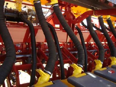 Mangas de goma para sembradoras